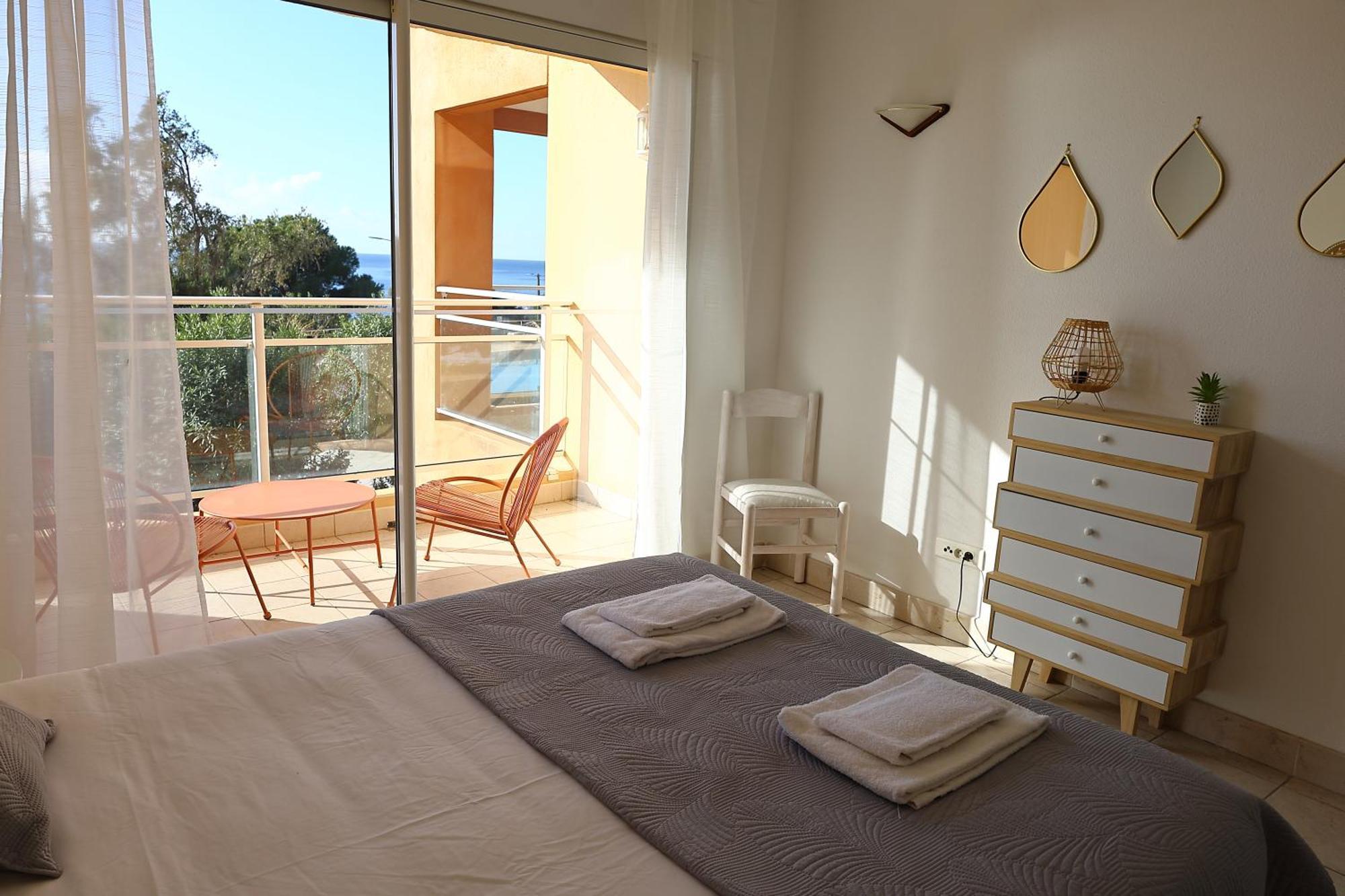 Superbe T2 Vue Mer - Piscine & Plage A 100M Αζάτσιο Εξωτερικό φωτογραφία
