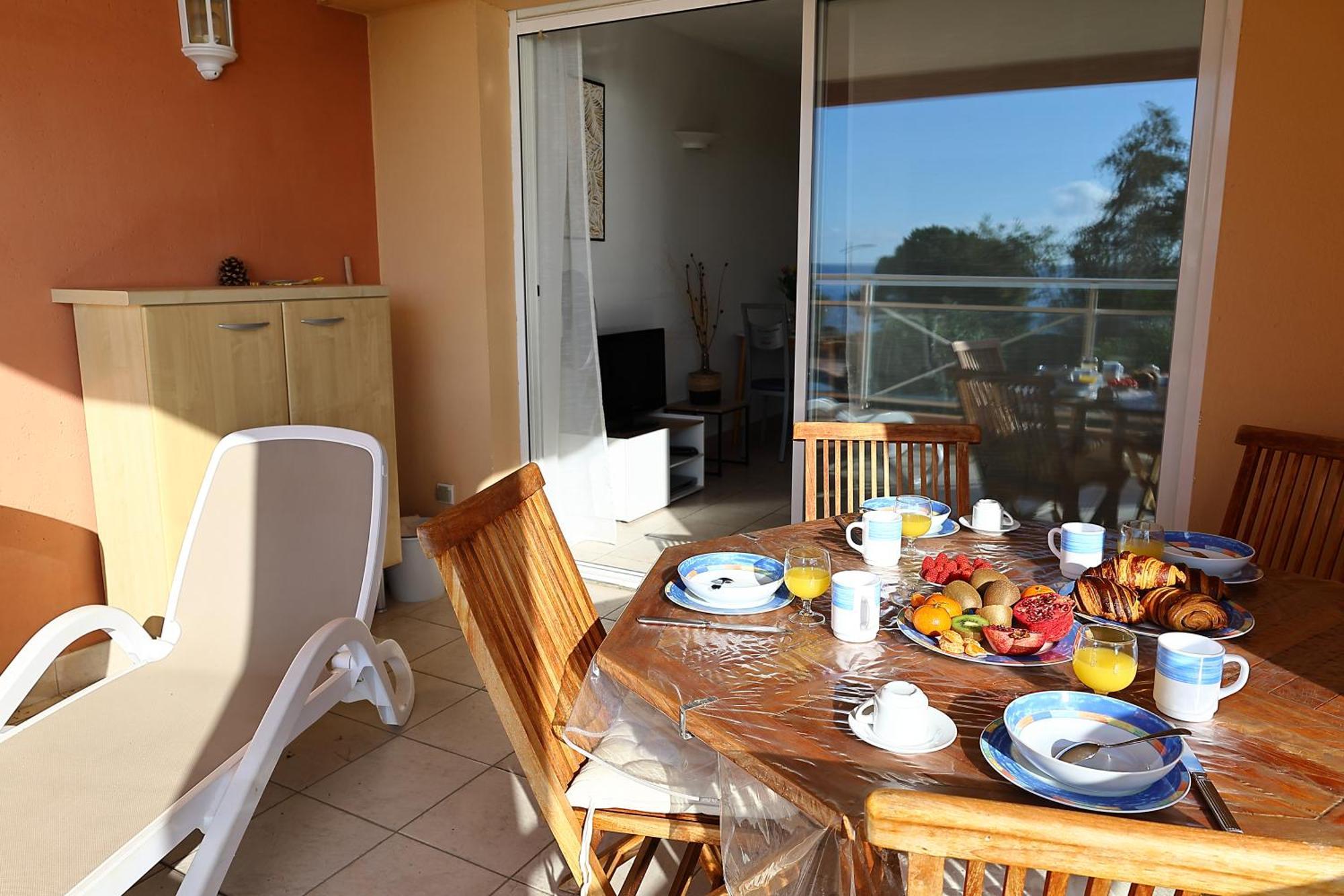 Superbe T2 Vue Mer - Piscine & Plage A 100M Αζάτσιο Εξωτερικό φωτογραφία